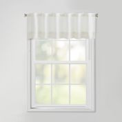 Bee &amp; Willow&trade; Pintuck Pleated Valance in Coconut Milk