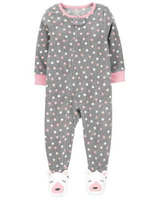 6 month fleece pajamas