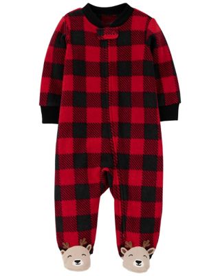 buffalo plaid baby boy clothes