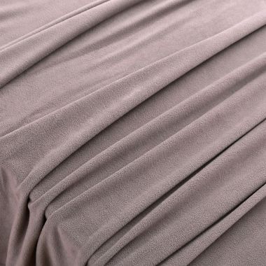 Simply Essential&trade; Microfleece Twin Blanket in Smoke. View a larger version of this product image.