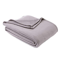 Simply Essential™ Microfleece Twin Blanket in Smoke