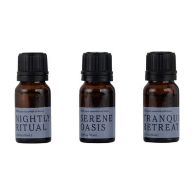 3-Pack Relax Essential Oils Spa Fragrance Collection