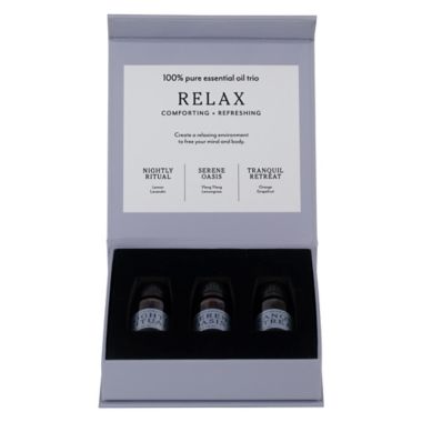3-Pack Relax Essential Oils Spa Fragrance Collection. View a larger version of this product image.