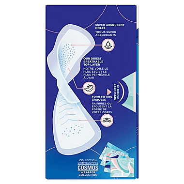 Always 26-Count Infinity FlexFoam Size 4 Unscented Pads. View a larger version of this product image.