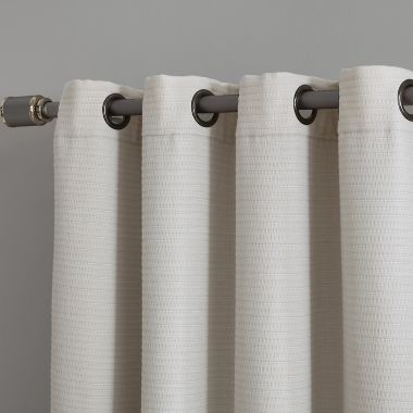 UGG&reg; Devon 84-Inch Grommet Room Darkening Window Curtain Panel in Oatmeal (Single). View a larger version of this product image.