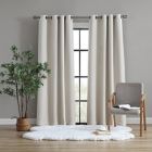 Alternate image 0 for UGG&reg; Devon 84-Inch Grommet Room Darkening Window Curtain Panel in Oatmeal (Single)
