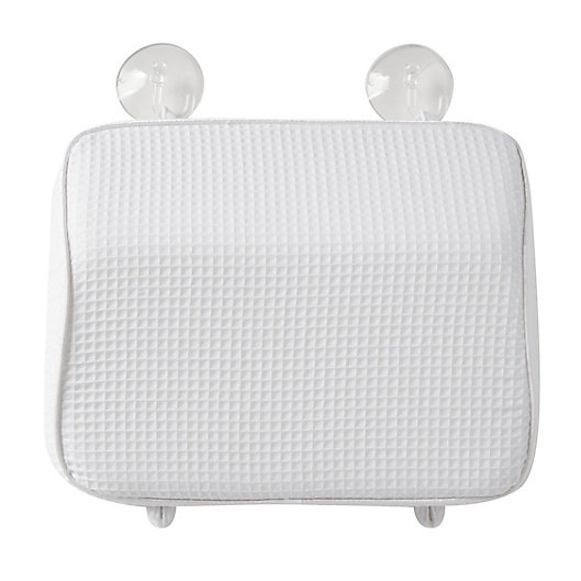 Alternate image 1 for Haven™ Reversible Memory Foam Bath Pillow in White