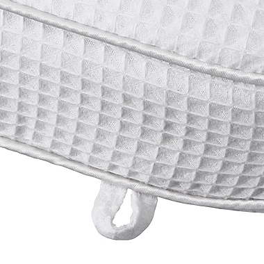 Haven&trade; Reversible Memory Foam Bath Pillow in White. View a larger version of this product image.