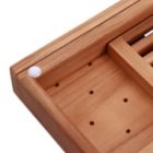 Alternate image 11 for Haven&trade; Teak Expandable Tub Tray in Natural