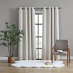 UGG® Tessa 84-Inch Grommet 100% Blackout Window Curtain Panel in Birch (Single)