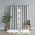 Alternate image 0 for UGG&reg; Tessa 84-Inch Grommet 100% Blackout Window Curtain Panel in Grey (Single)