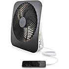 Alternate image 5 for O2COOL&reg; 10-Inch Battery or Electric Fan with USB Charging Port