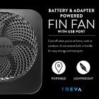 Alternate image 1 for O2COOL&reg; 10-Inch Battery or Electric Fan with USB Charging Port