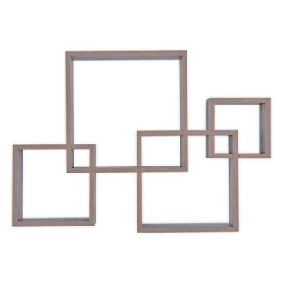 Danya B. Intersecting Cube Shelves - Black
