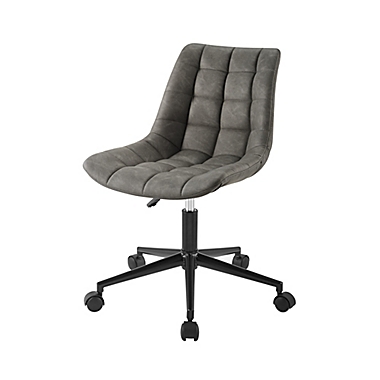 Forest Gate Modern Adjustable Swivel Office Chair in Smoke Grey. View a larger version of this product image.