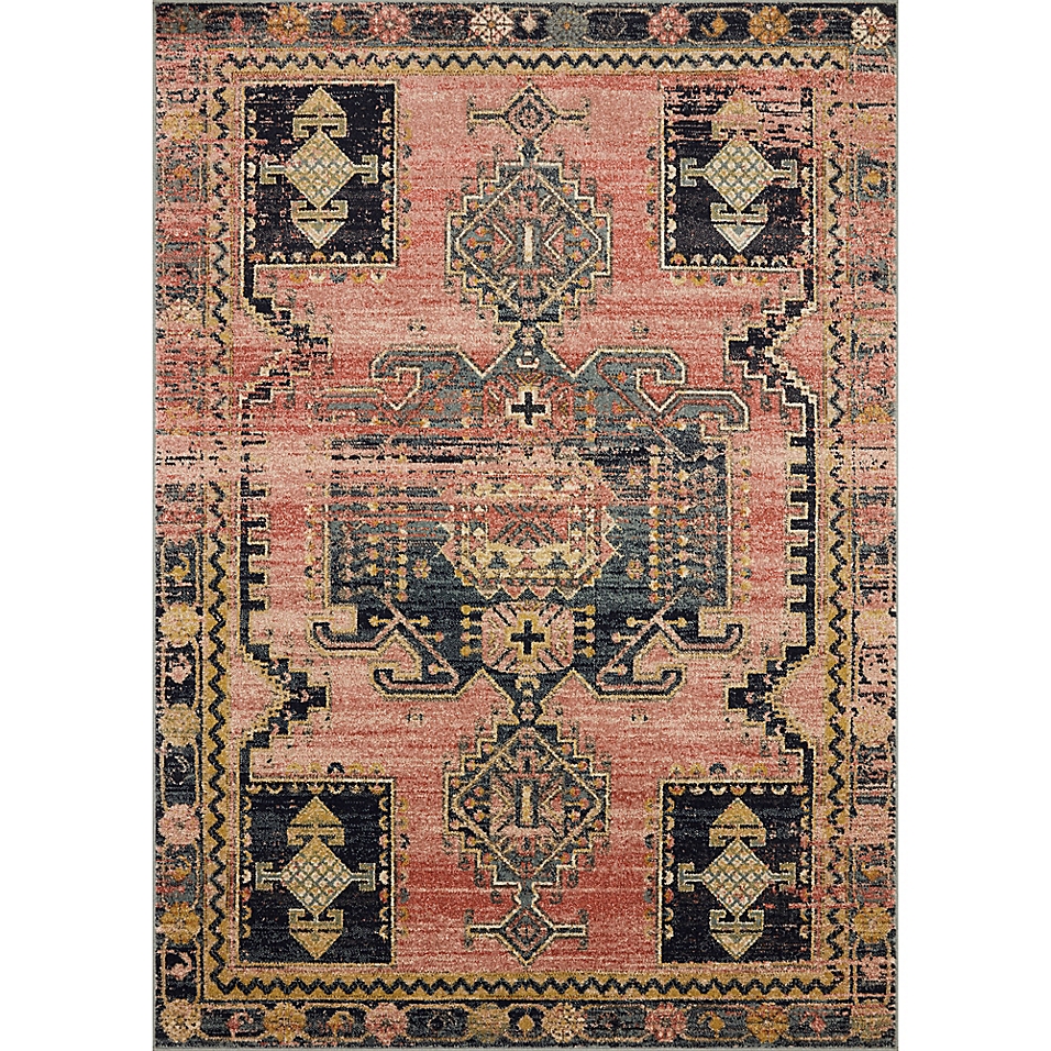 Area Rug In Rose From Loloi Rugs Vdc, Loloi Area Rugs