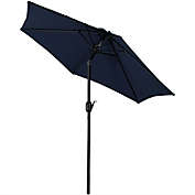 Sunnydaze 7.5-Foot Octagon Patio Umbrella in Blue