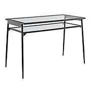 Forest Gate&trade; Glass Tiered Writing Desk