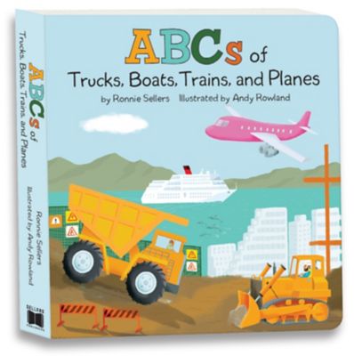 &quot;ABCs of Trucks, Boats, Planes and Trains: My First Alphabet Board Book&quot; by Ronnie Sellers