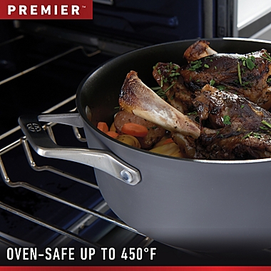 Calphalon&reg; Premier&trade; Hard-Anodized Nonstick 8.5 qt. Covered Dutch Oven. View a larger version of this product image.