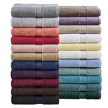 Madison Park Signature 800GSM 8-Piece Towel Set in Yellow. View a larger version of this product image.