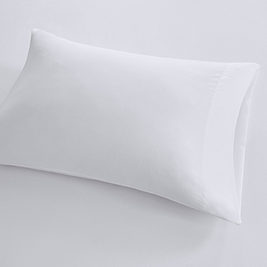 Sleep Philosophy&reg; Smart Cool Queen Sheet Set in White. View a larger version of this product image.