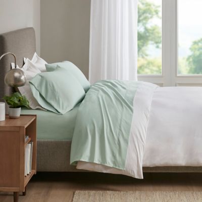 Sleep Philosophy&reg; Smart Cool King Sheet Set in Aqua