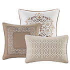Alternate image 4 for Madison Park&reg; Mariella Jacquard 7-Piece California King Comforter Set in Ivory