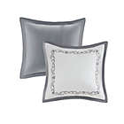 Alternate image 6 for Madison Park&reg; Flourish Jacquard 8-Piece California King Comforter Set in Grey