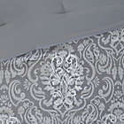 Alternate image 7 for Madison Park&reg; Flourish Jacquard 8-Piece California King Comforter Set in Grey