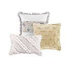 Alternate image 2 for Madison Park&reg; Dawn 6-Piece Full/Queen Coverlet Set in Yellow