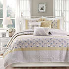 Alternate image 0 for Madison Park&reg; Dawn 6-Piece Full/Queen Coverlet Set in Yellow