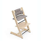 Alternate image 1 for Stokke&reg; Tripp Trapp&reg; High Chair Complete in Natural with Icon Grey Cushion