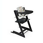 Alternate image 0 for Stokke&reg; Tripp Trapp&reg; High Chair Complete in Black with Nordic Grey Cushion