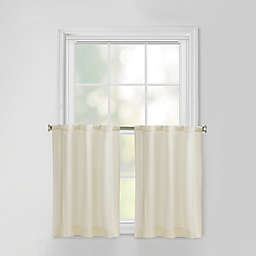 Bee and Willow™ 2-Pack Pintuck Pleated Curtain Tiers