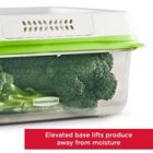 Alternate image 2 for Rubbermaid&reg; Freshworks&reg; 3-Piece Produce Saver Set in Clear