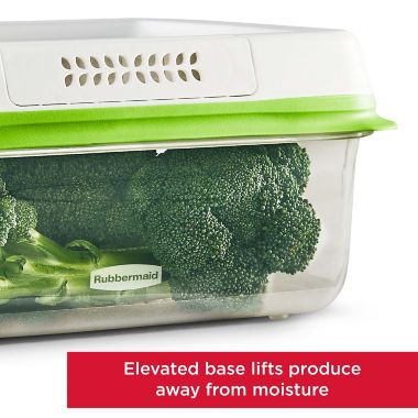 Rubbermaid&reg; Freshworks&reg; 3-Piece Produce Saver Set in Clear. View a larger version of this product image.