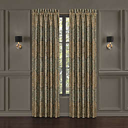 J. Queen New York™ Dorset 2-Pack 84-Inch Rod Pocket Window Curtain Panels in Spa