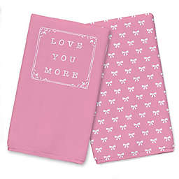Love You More Tea Towel Set