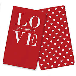Love Letters Tea Towel Set