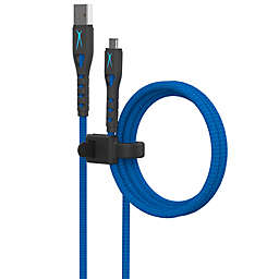 Altec Lansing 10' Playstation Controller Charging Cable in Blue