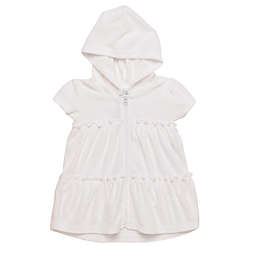 Wetsuit Club® Newborn Hooded Terry Swim Coverup in White