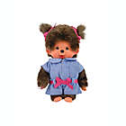 Alternate image 0 for Monchhichi Denim Duganree Girl Plush Toy in Brown