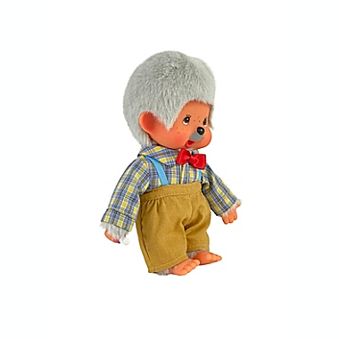 Monchhichi&reg; GrandPa Plush Doll in Brown. View a larger version of this product image.