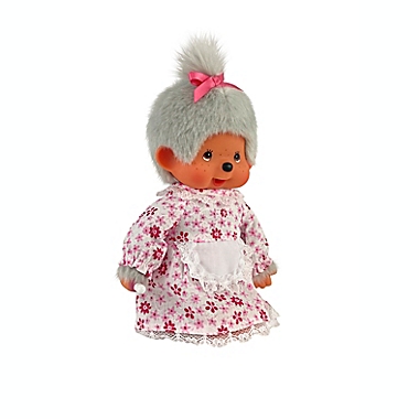 Monchhichi&reg; GrandMa Plush Doll in Brown. View a larger version of this product image.