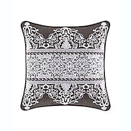 J. Queen New York™ Flint 20-Inch Square Throw Pillow in Charcoal
