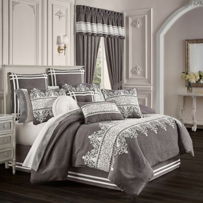 Set Of 2 Queen NY European Euro Sham Bridgeport Spa Blue Silver 26 X 26 New! J 