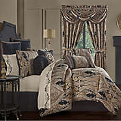 J. Queen New York&trade; Lauretta 4-Piece King Comforter Set in Black