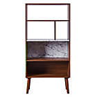 Alternate image 4 for Teamson Home Kingston Faux Marble Wooden Bookcase
