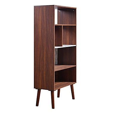 Teamson Home Kingston Faux Marble Wooden Bookcase. View a larger version of this product image.